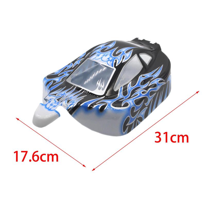 PVC Car Shell 1:10 Modification Off-Road Vehicles Model Replacement Car Hobby RC Car Parts for HSP 94106 RC Car Car Model Lovers