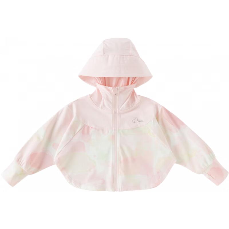 DAVE & BELLA Girls  Color-block Sun Protection Jacket 18-24M
