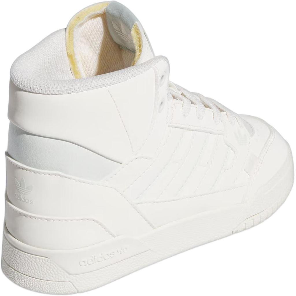 Adidas Originals Drop Step Se Synthetic Leather Elastic Lace Sports Versatile Comfortable Non-Slip Wear-Resistant High-Top Kids Sneakers IH2183
