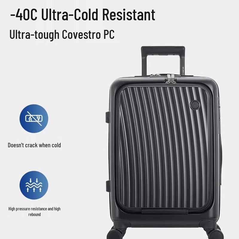 OIWAS 20-Inch Carry-On Front-Opening Luggage