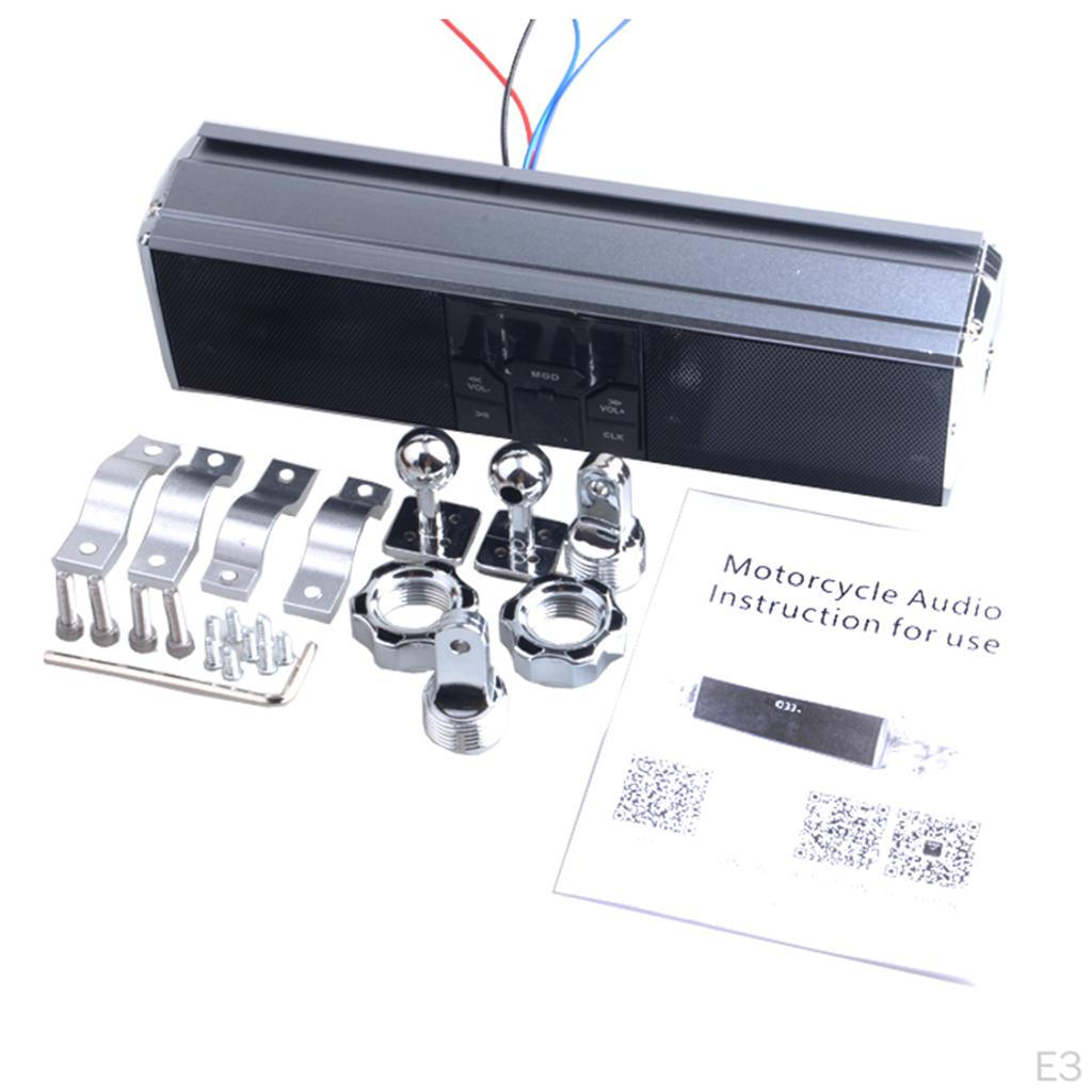 Motorrad Audio Soundsystem MP3 Lautsprecher Wasserdicht