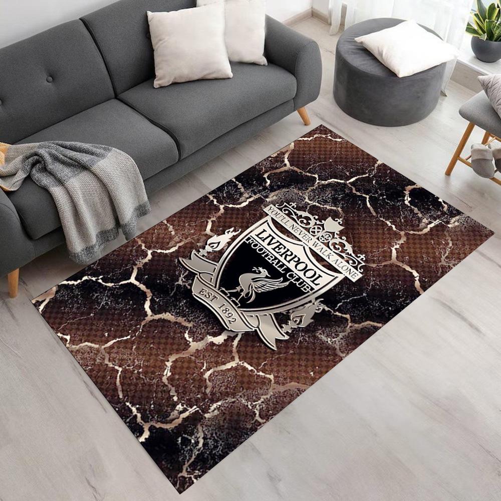 Liverpool Carpet Perfect for Entryway Bedrooms Hallway Game Room Anti-slip Rug Decorate Offices Wedding Party Gift