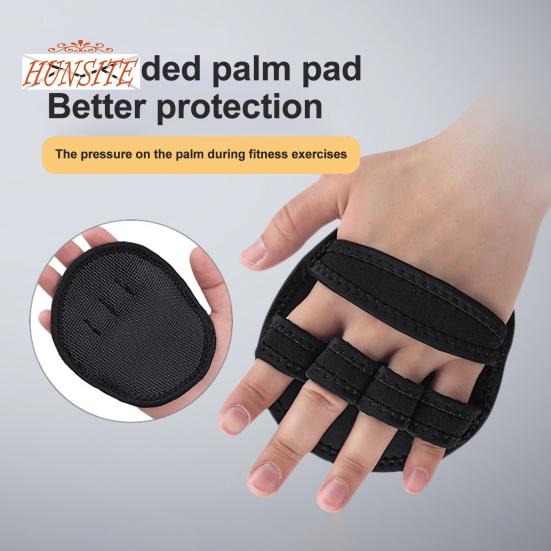 2 stk Fitness Grips Pads, Lifting Pads, Slitasjebestandig, Pustende, Vektløfting, Cross Fitness, Palm Guards Grips Pads