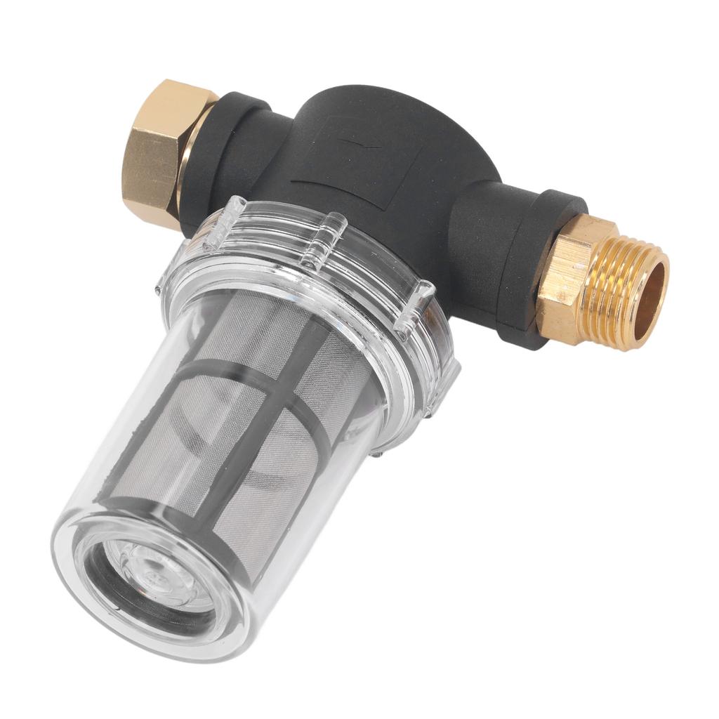 Garden Hose Inlet Filter 3 4 High Pressure Washer Water Sediment Filter Attachment