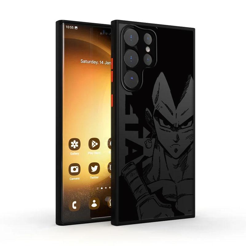 Dragon Ball Goku VS Vegeta Phone Case for Samsung Galaxy S21 S23 Ultra S20 Note 20 10 S22 Plus S9 S21 FE S24 S10 S25 Soft shell