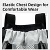 Breathable Mesh Pet Front Bag Double Shoulder Adjustable Strap Pet Carrier Backpack Portable Lightweight Dog Carrying Bag