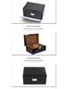 High-Gloss Wooden Watch and Jewelry Display Box with Piano Finish
