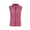 Winter Warm Vest Jacket Black Stand Collar Winter Sleeveless Vests Short Vest White Duck Down Jacket Female Waistcoat Gilet Vest