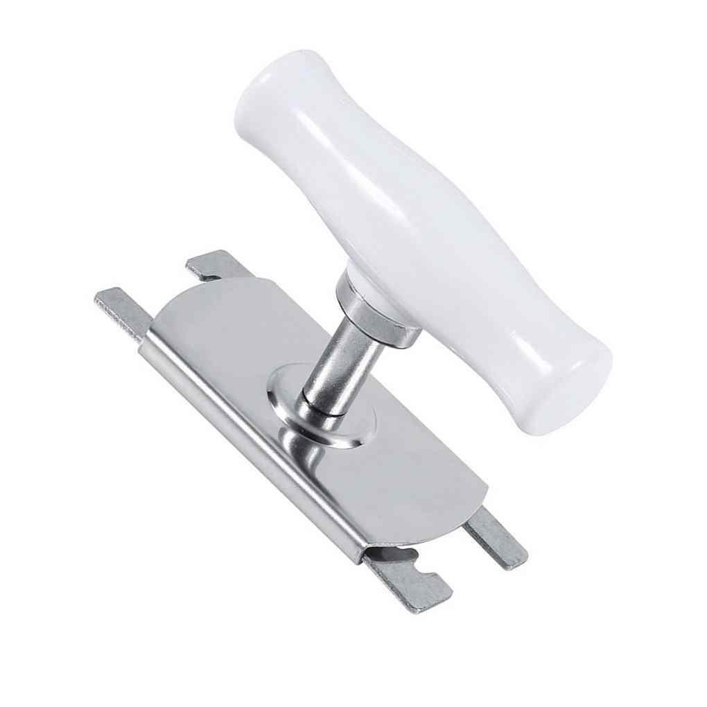 Adjustable Stainless Rotating Handle Bottle Cap Opener Jar Can Lid Remover Kitchen Supplies