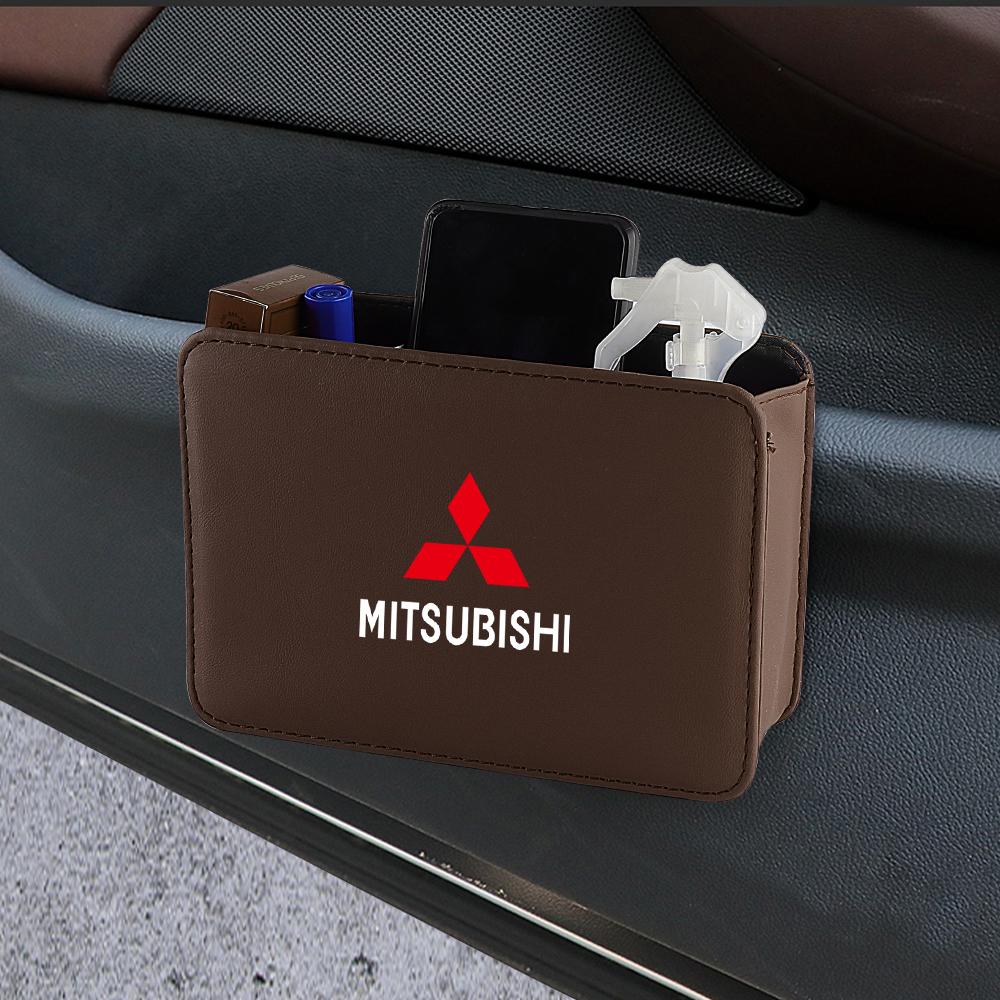 bzdn5 Car Trash Can Collapsible Leak-Proof Storage Box Backseat For Mitsubishi Asx Lancer L200 Pajero Sport Attrage Xpander Mirage