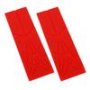 2 Pcs 3 in 1 Polygons Flat Measuring Spoons Silicone Magnetic Folds Flat Kitchen Gadget Utensils for Scoop Cook Baking