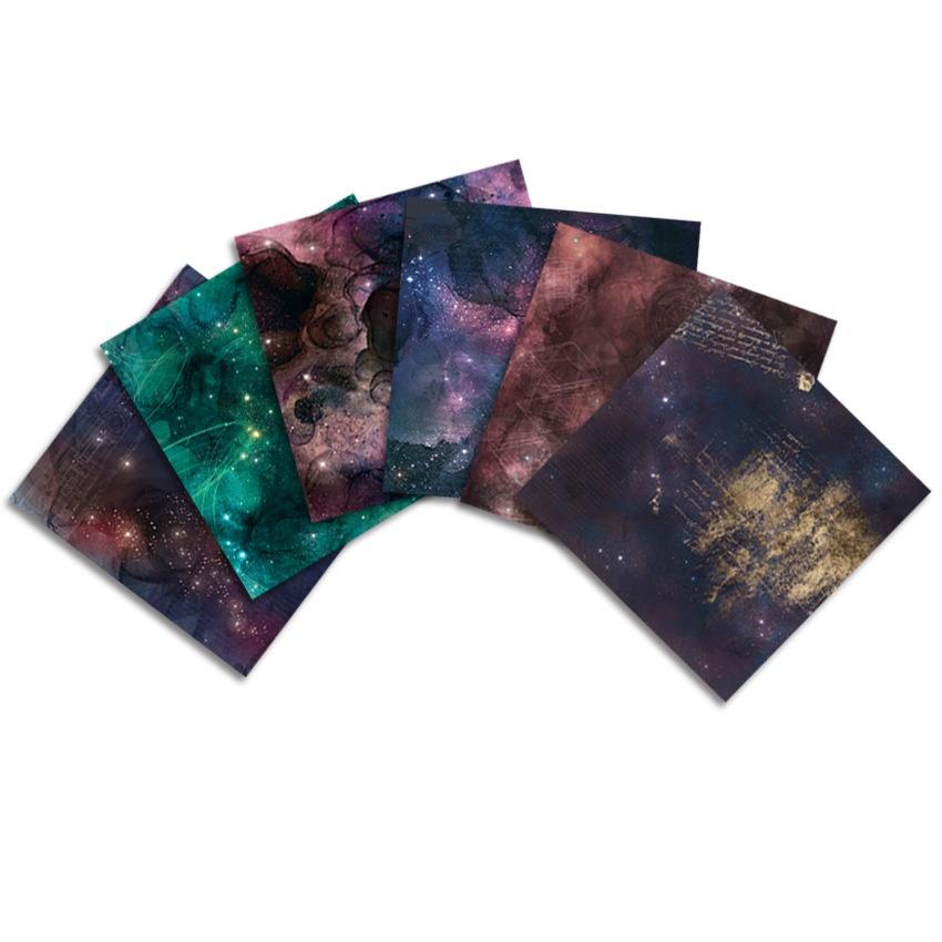 24 ark Kartongpapper Block Papper för Korttillverkning Tematiska Ensidiga Mönster Scrapbokspapper Tryckpapper Dekorativt Papper Hantverkspapper Fotoalbum Dekoration