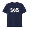 Vintage 90s SOB Rare Punk Band T Shirt Napalm Death Crust Grindcore Style Vintage Washed Soft Stretched Streetwear Fashion