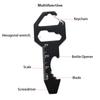 Wrench Multi-use Mini Tool Screwdriver Multi Tool Keychain Multipurpose Utility Gadget  Camping