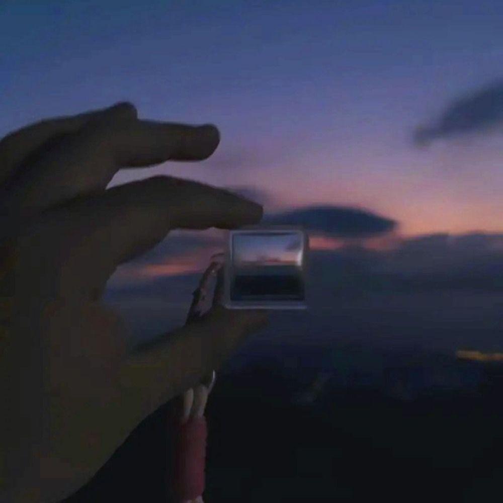 Photo Filter Pixel Photography Pendant Pixel Art Mosaic Lens Keyring Mosaics Keychains  Landscape