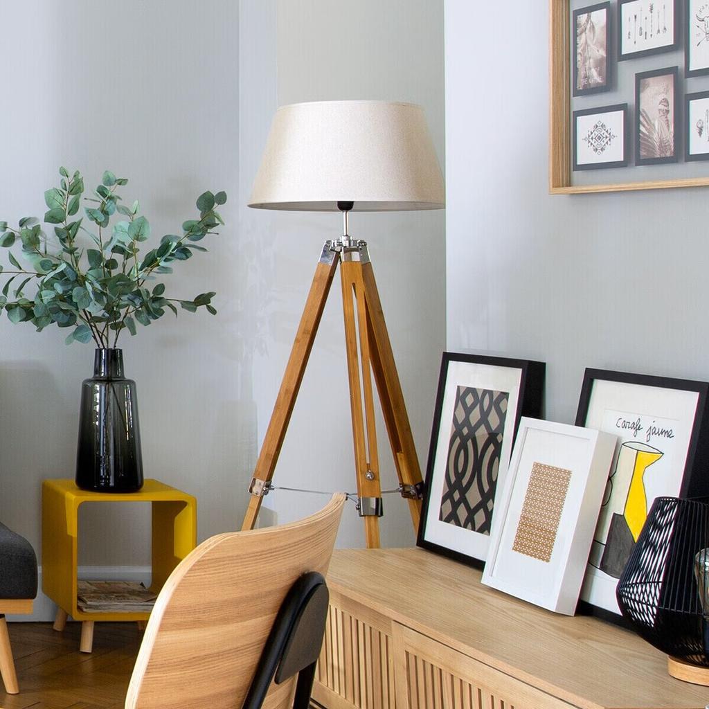 Runo Natural Floor Lamp