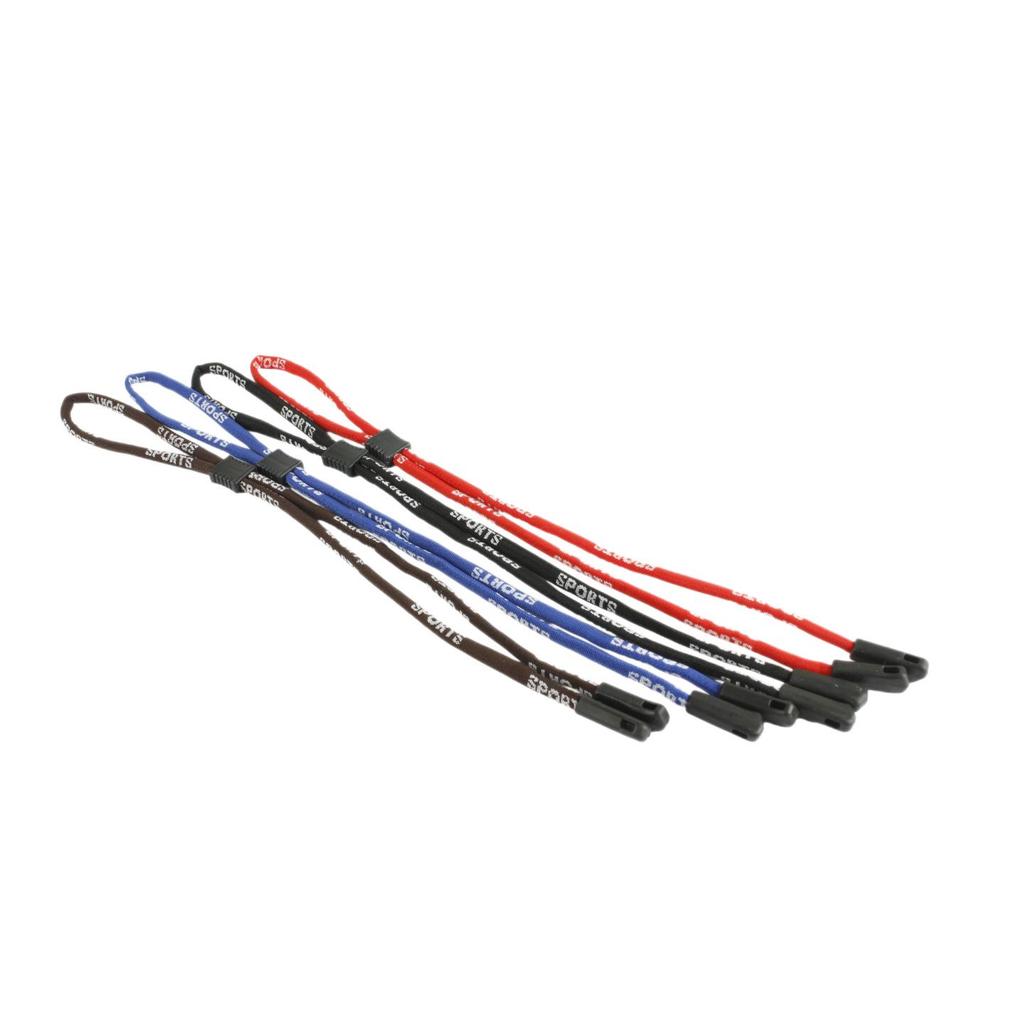 Adjustable Silicone Anti-Slip Sports Glasses Cord - Unisex, Multiple Colors
