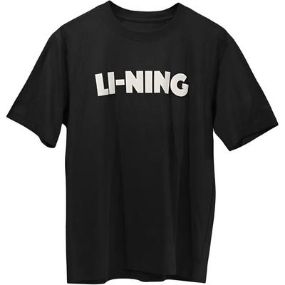 Li Ning Cultural Shirt Serie Sommer Rundhals Bedrucktes Sport Kurzarm T-Shirt Herren T-Shirts AHSV163