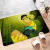 Cartoon Invincible Door Mat Nordic Style Bedroom Living Room Doormat Home Balcony Anti-Slip Alfombra