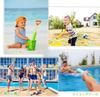 Set of 4 Water Guns, 4-9m Distance, Pressurized Water Guns, Water Toys for Pools, Beaches, and Baths