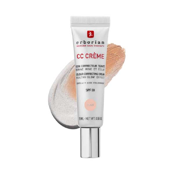 Erborian CC Cream Clair SPF30 Color Correcting Radiant Skin Tone Cream Set 15ml x2