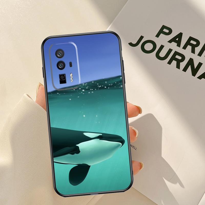 

Милый Синий Чехол Косатка Для Xiaomi 17 Pro Max 14T 13T 15T Pro 14 15 Ultra POCO F8 F7 F5 F6 X5 X6 X7 Pro Чехол POCO F5 Pro