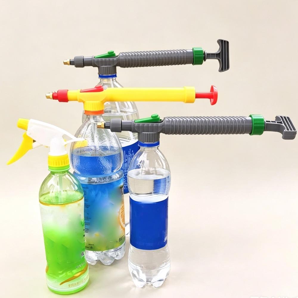 High Pressure Bottle Top Sprayer Nozzle, Manual Air Pump Water Spray Head for Garden Watering & Agriculture Tools