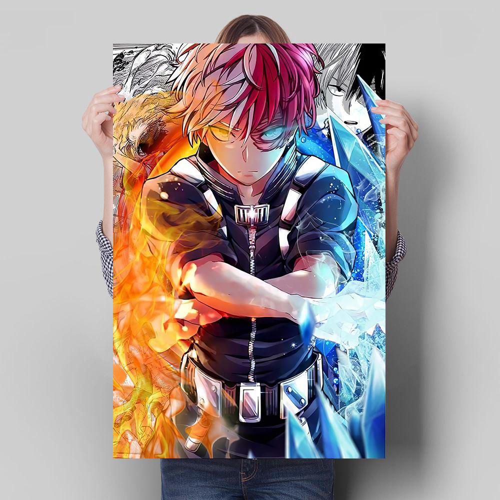 My Hero Academia Decoration Mural Japanese Anime Poster Canvas Painting and Living Room Wall Art Prints for Modern Home Decor No Frame
