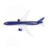 WENYI 1:400 Diecast 787 Airliner Model Alloy Simulated Passenger Plane Model with Stand Home Decoration
