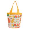 Childrens Canvas Bag With Cartoon Tiger Pattern And Single Shoulder Strap For School
