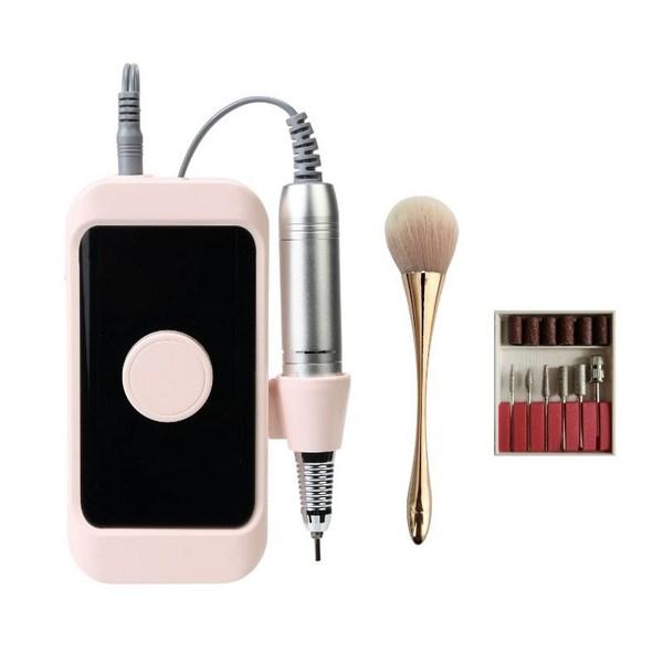 

Машина для сверления ногтей Yinuo, электрическая машина для ухода за ногтями, гель для ногтей, удаление USB-зарядки, розовый, 1