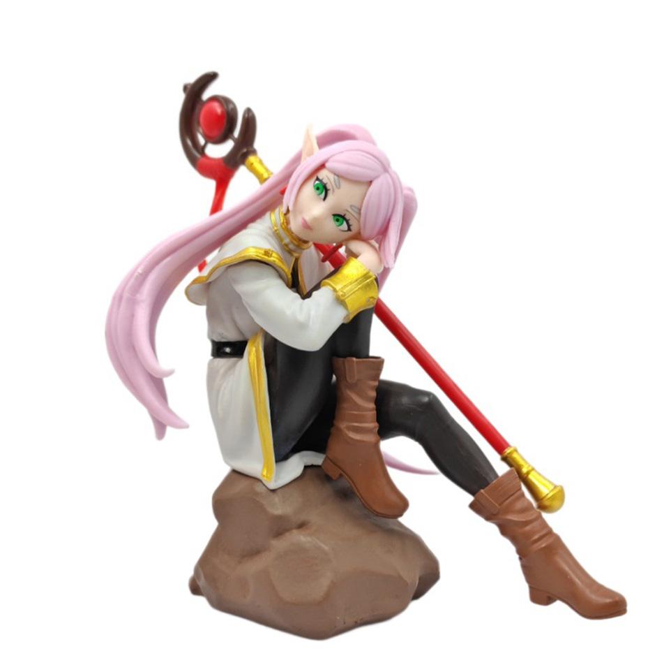 Neuer Nudelstopper Sousou no Frieren Frieren Luminasta Mädchen Spielzeug Anime Figuren 3D-Druck PVC Actionfigur Spielzeug Modellpuppe
