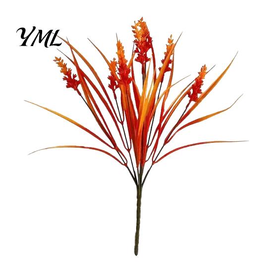 All Occasion Gift for Her Autumn Artificial Flowers Bouquet, Realistic Plastic Floral Arrangement with Layered Quirky Fun Decor Living Room Leaves And
