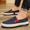 Hot Sale Men's Loafers Linen Breathable Casual Flats Shoes Men Espadrilles Slip-on Canvas Shoes Man Fisherman Driving Footwear