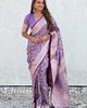 Beautiful rich pallu and jacquard work perfectly on the saree.