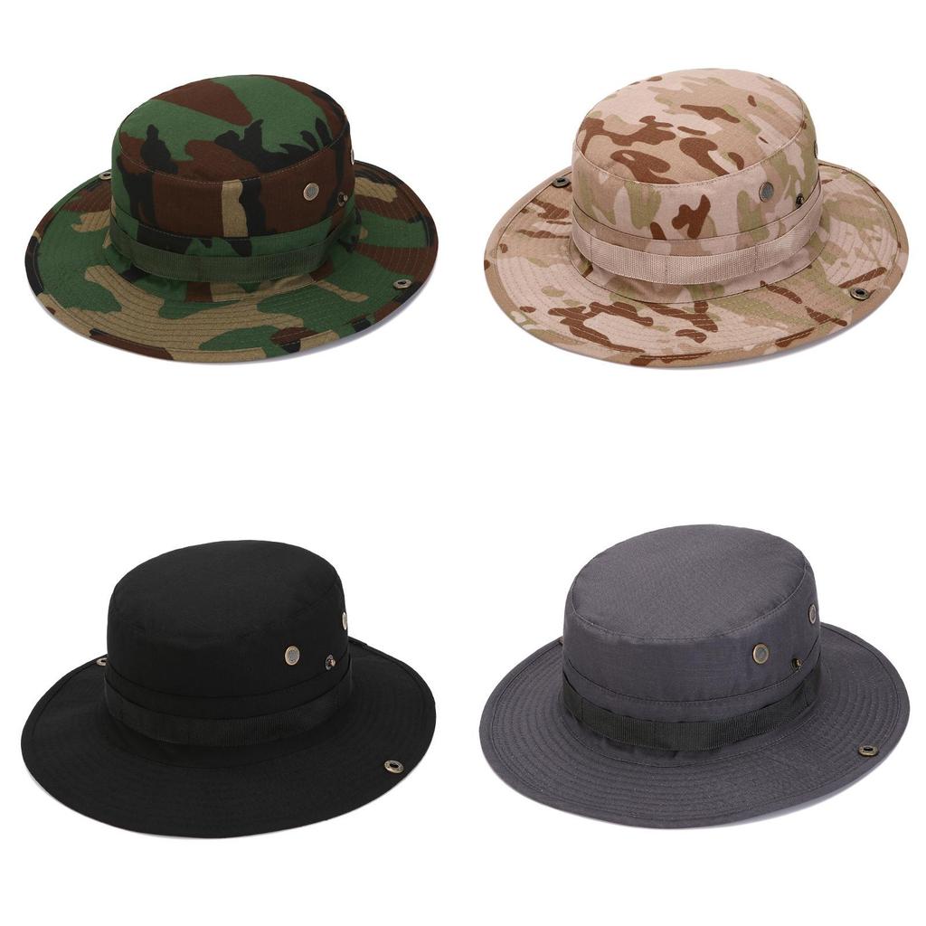 Camouflage Eimerhut Für Outdoor-Angeln Und Camping Sonnenschutz Mit Atmungsaktivem Stoff Für Männer Und Frauen