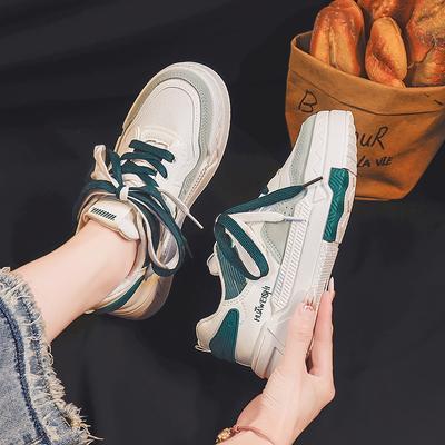 Little White Shoes New Autumn Shoes Women's Tide Versatile Niche Heightening Casual Shoes Sports Shoes 0
