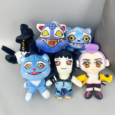 Anime Kpop Demons Hunters Derpy Sussie Plush Toy Cute Plushies Toys Zoey Tiger Stuffed Animal Peluche Dolls Toys for Girl Gifts