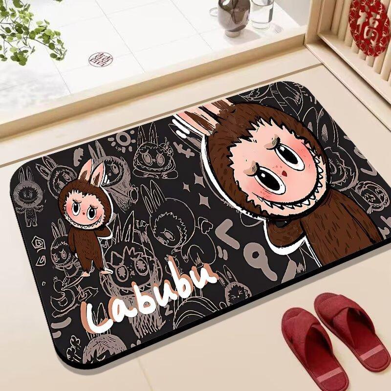 Diatom Mud Floor Mat Cartoon Cute Non-slip Mat Household Bathroom Floor Mat Bathroom Absorbent Mat