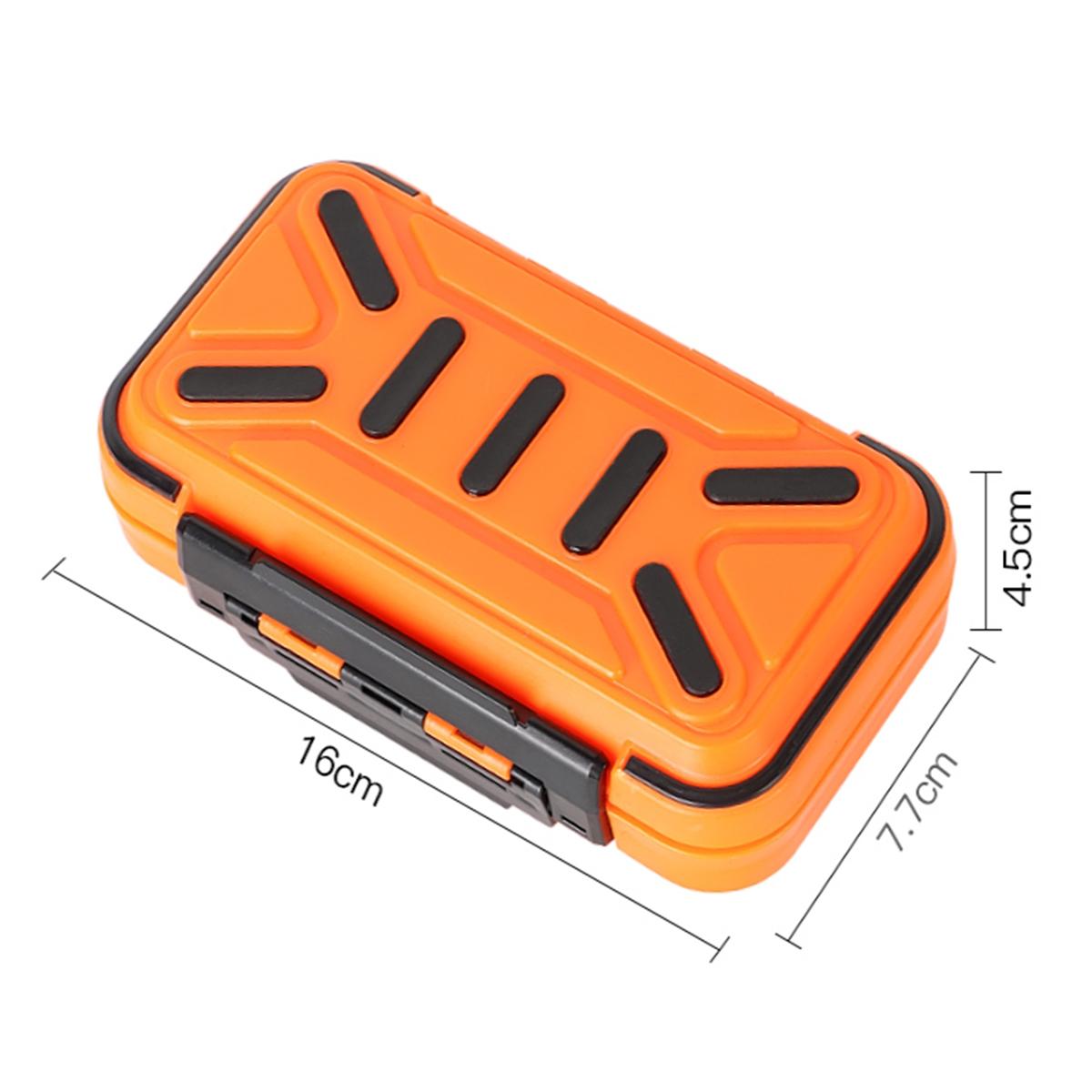 Bear Fire Портативный ящик для рыболовных приманок и снастей 16cm Luya Box [Vitality Orange]