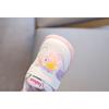 Baby toddler shoes soft sole spring and autumn boys and girls baby shoes breathable non-slip mesh cartoon little white shoes sports shoes