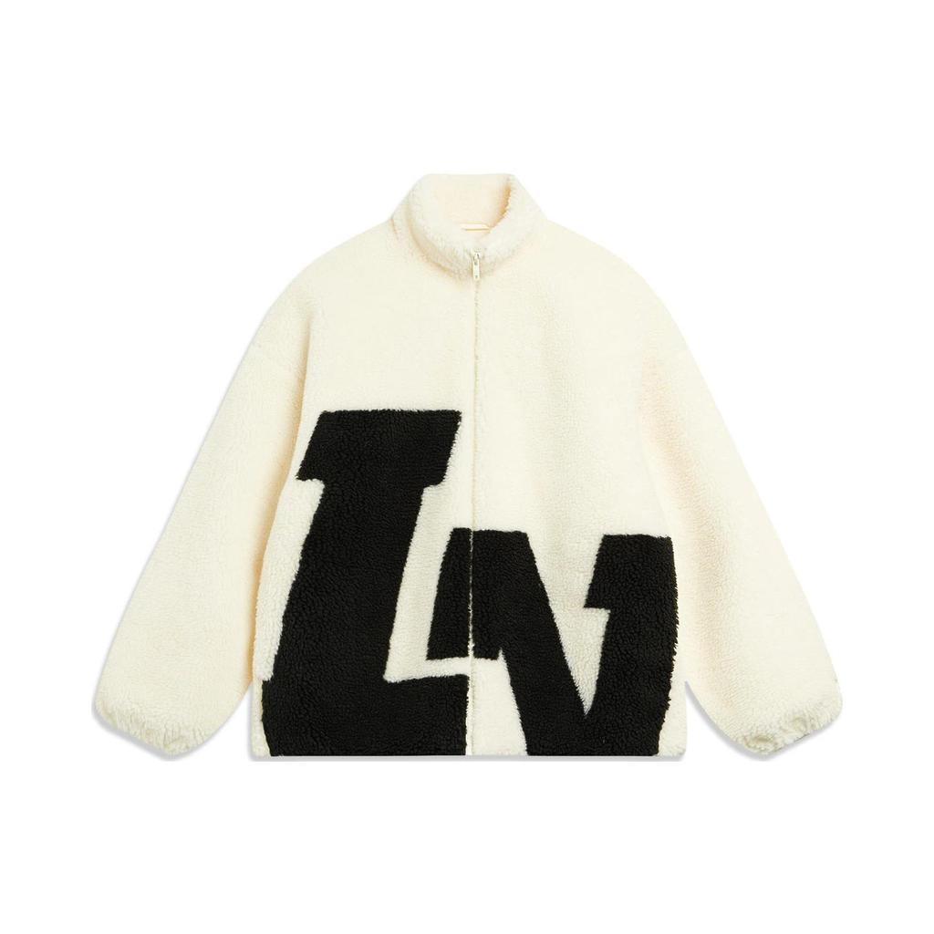 Li Ning Sports Fashion Collection Puffer Jacket Unisex Papyrus White AFDT947-1