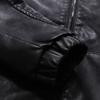 Leather Jacket Men's Autumn and Winter New Slim-fitting Fleece Thickened Leather Jacket Men's Coat