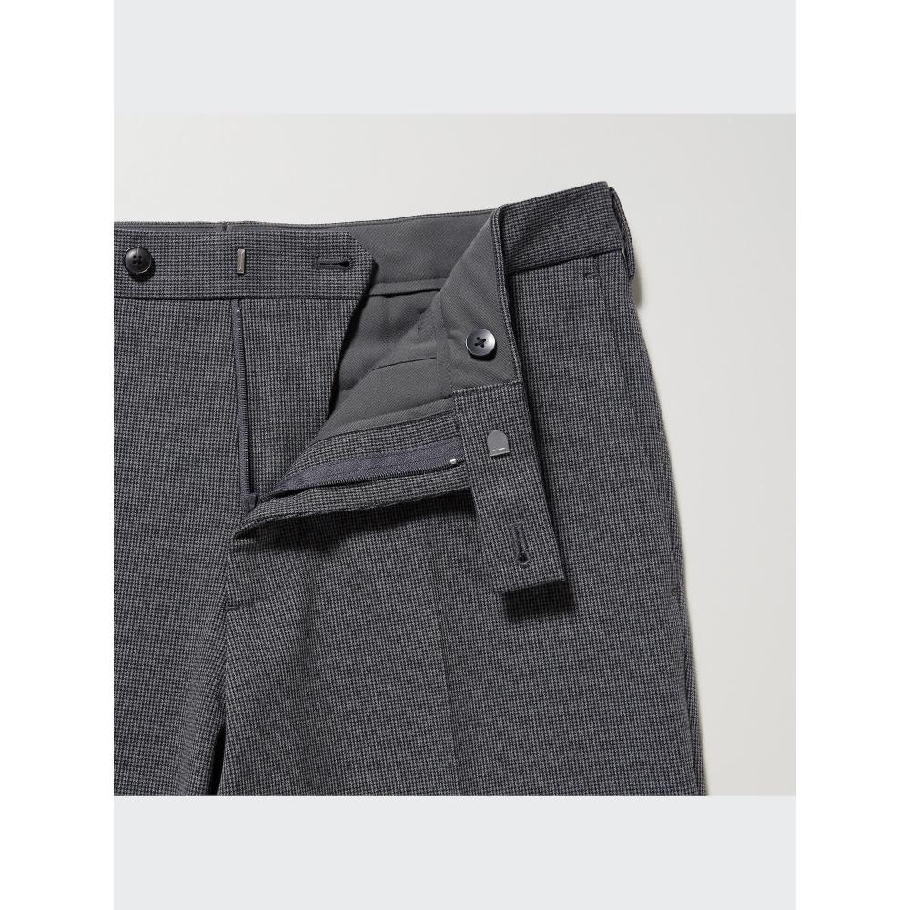 Uniqlo Heattech Smart Pants  Leg Length 76cm  Houndstooth