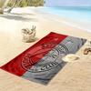 Toalla de Playa con Estampado del Logo de Aberdeen, Toalla Grande Suave de Secado Rápido para Playa, Camping, Natación