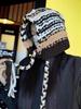 Korean Chunky Knit Women's Winter Hat - Large Fit, Handcrafted, Warm Wool Outdoor Beanie