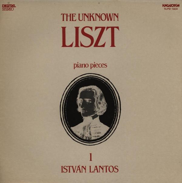 

LP Record FERENC LISZT ISTVN LANTOS Unknown Liszt Piano Pieces 1 SLPD12634 HUNGAROTON 1986 Hungary Classical Used