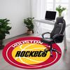 1pc Houston Rockets Office Round Area Rug, Indoor Mat Suitable For Office, Bedroom Living Room Home Decor, Room Deco, Offic A0926207
