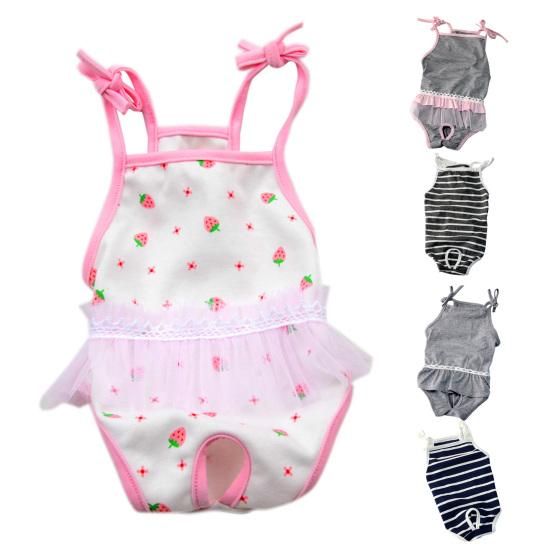 Yousheng Haustier Hygienehosen Binde Anti-Belästigungs Stoff Physiologische Hundewindelhosen Haustierkleidung