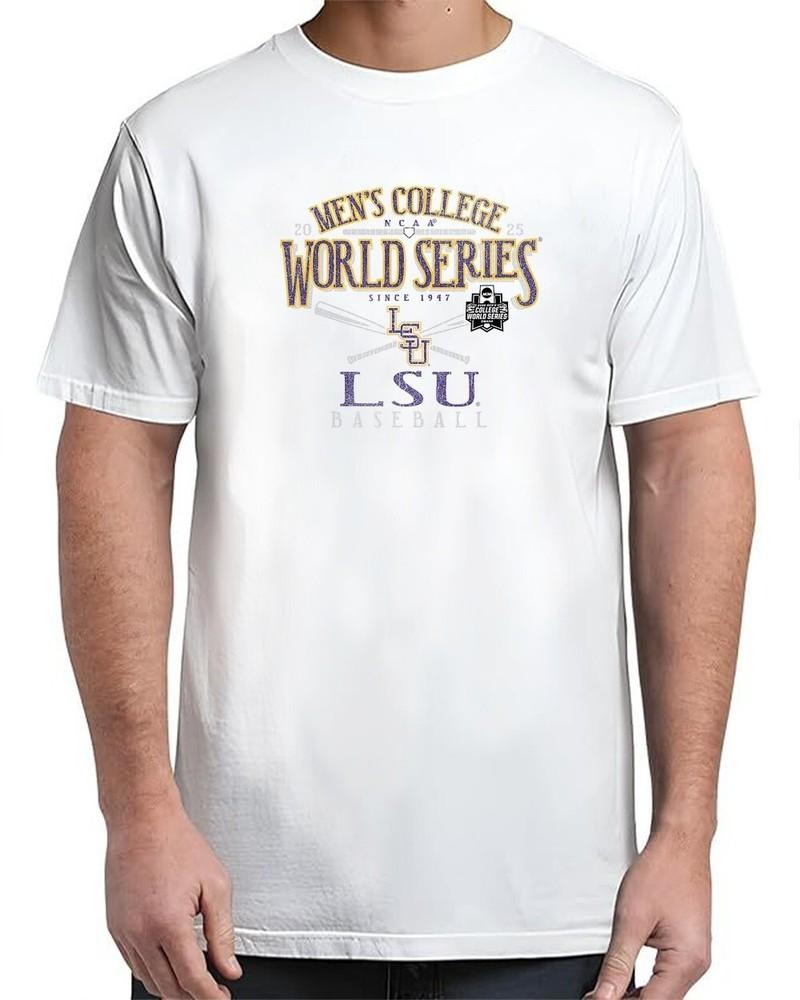 LSU Tigers MCWS Vintage Adult S-4XL Unisex T-Shirt S